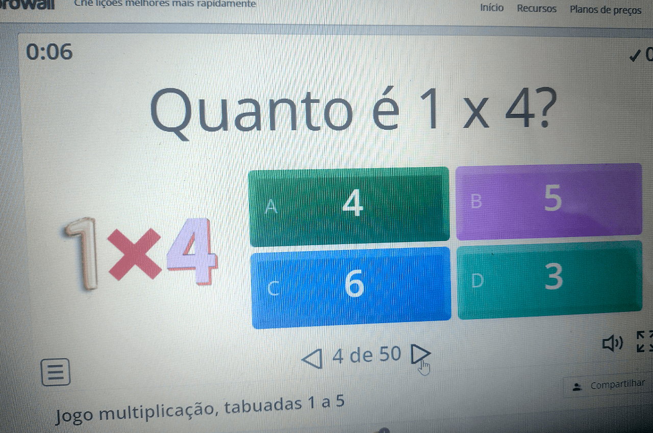 Diversão e multiplicação - CECAM - Colégio Bilíngue